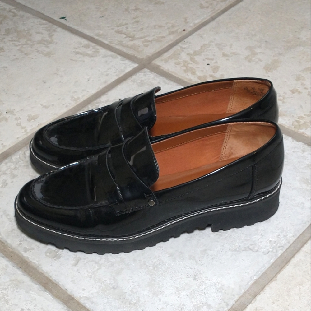 Franco Sarto Cassandra Platform Penny Loafer